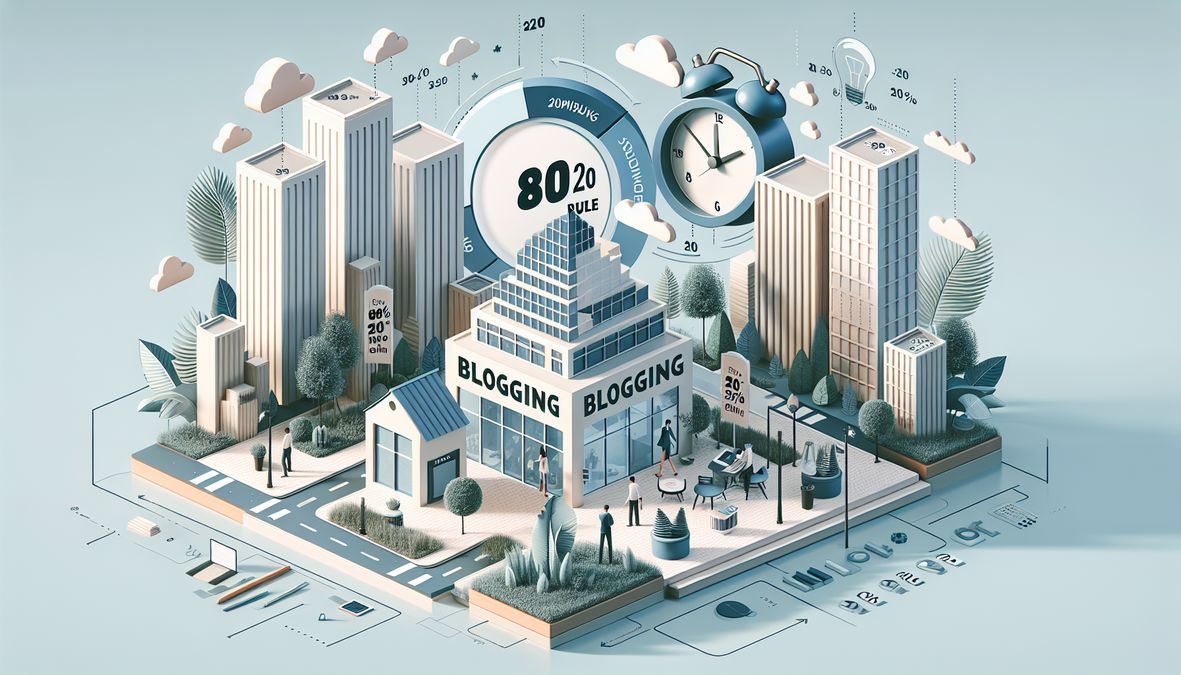 How Small Businesses Apply the 80/20 Rule to Blogging in 2026