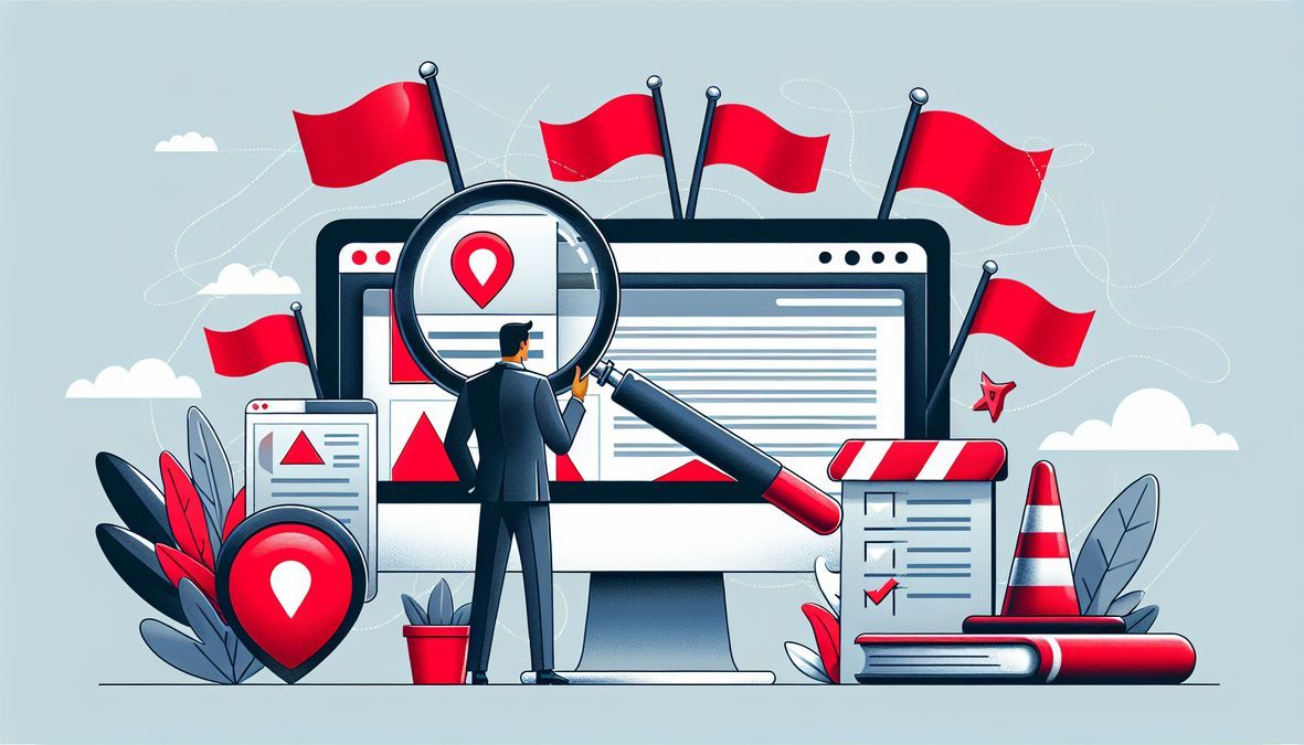 Common Website Red Flags for Small Businesses 2026